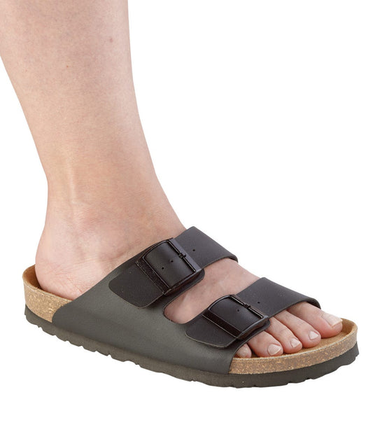 Womens Slip-On Shock-Absorbing Adjustable Sandal Shoes - Silverts 2
