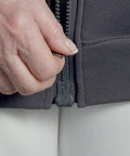 Womens Magnetic-Zipper Hoodie with Pockets - Silverts 5