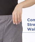 Women's Pull On Elastic Waist Pant - Silverts 3