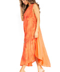Sakkas Starlight Fourth Women's Tie Dye Caftan Tank Dress/Cover Up Beach Kaftan