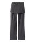 Women's Soft Knit Open Back Jeans - Silverts 8