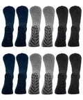 Unisex Hospital Slipper-Grip Socks - 6 Pack - Clearance - Silverts 3