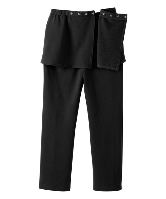 Women's Open Back Fleece Pant - Silverts 2