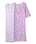Open Back Knit Nightgown with Lace Trim - Clearance - Silverts 40