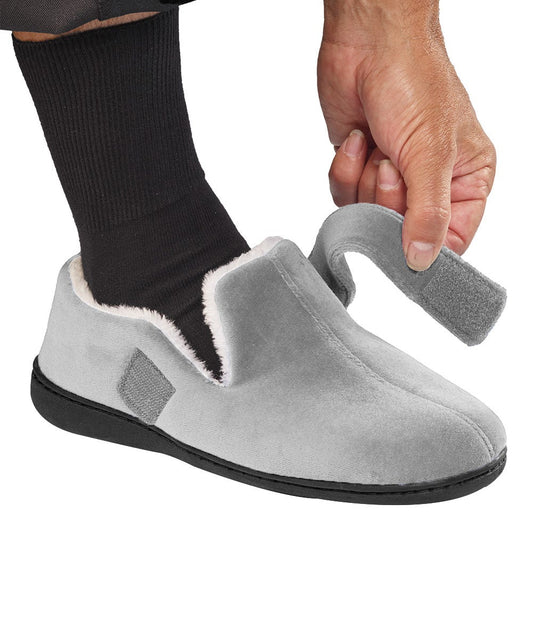 Men's Memory Foam Comfort House Slippers - Silverts 2