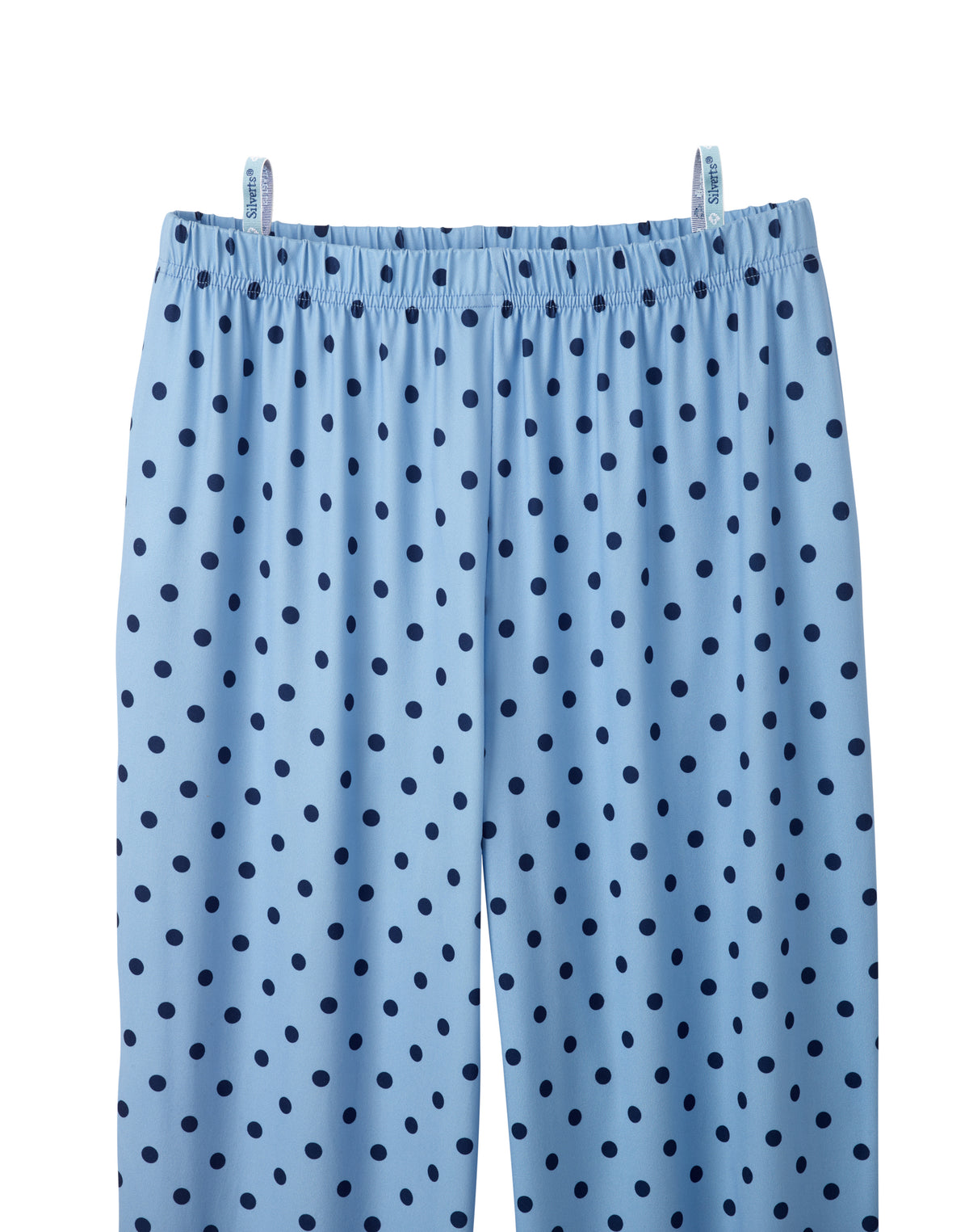 Women's Open Back Top & Pull-On Pant Polka Dot Pajama Set - Silverts 5