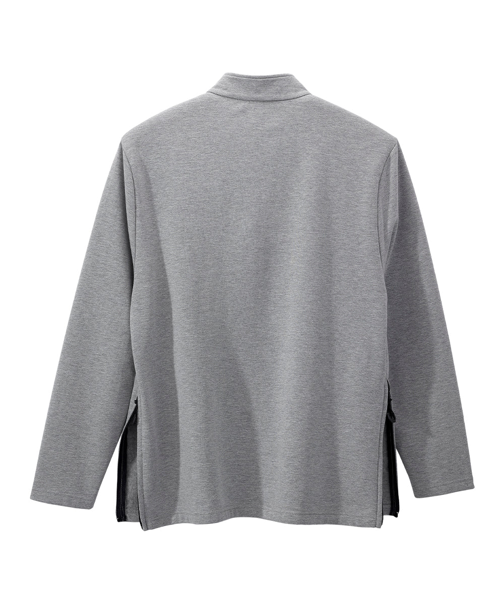 Adaptive Drop-Armhole Fleece with Easy-Pull Zips - Silverts 3