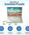 Dementia Puzzle 36 Large Pieces Jigsaw – Beach Fun - Silverts 4