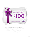 $100 Gift Card Certificates - Silverts 2