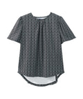 Women's Open Back Hi-Low Pleated Top - Silverts 5
