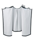 Women's Open Back Hi-Low Pleated Top - Silverts 7