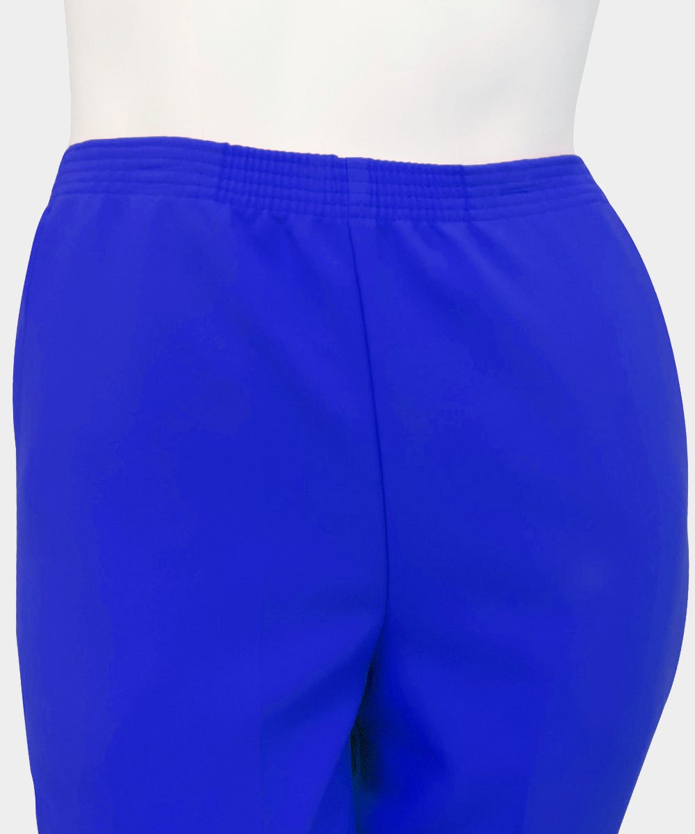 Women's Pull On Pants - Elastic Waist Polyester Pants for Women - Clearance - Silverts 33