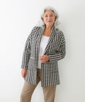 Women's 3/4 Length Sleeve Cardigan Sweater - Silverts 1