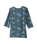 Women's Open Back Faux Button Top - Silverts 11
