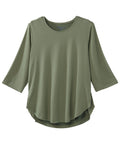 Women's Open Back High-Low Top - Silverts 8