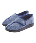 Women’s Soft Slippers with Easy Closures – Adjustable Fit (Regular to Extra Wide) - Silverts 1