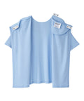 Women's Open Back Embellished Top - Silverts 9