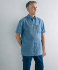 Men's Adaptive Open Back Short Sleeve Dress Shirt - Silverts 7
