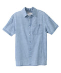 Men's Adaptive Open Back Short Sleeve Dress Shirt - Silverts 5