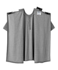 Men's Open Back Henley T-Shirt - Silverts 3