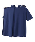 Men's Open Back Polo Shirt with Zip - Silverts 2