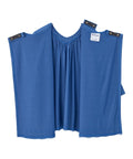 Women's Open Back Lace V-Neck Top - Silverts 11