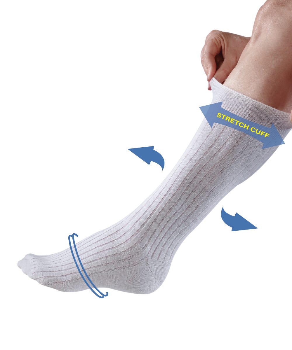 Lightweight Stretch Socks 2 - Pack - Silverts 6