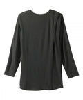 Women's Open Back Embellished Long Sleeve Top - Silverts 14