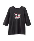 Women's Open Back Seasonal Print Top - Silverts 5