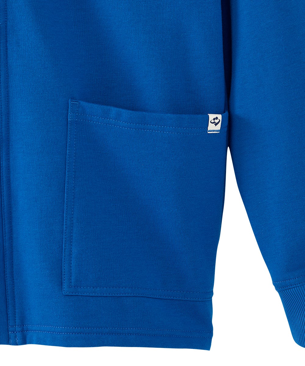 Women's Adaptive Open Back Fleece Cardigan - Silverts 101