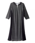 Women's Stylish Color Block Open Back Dress - Silverts 3