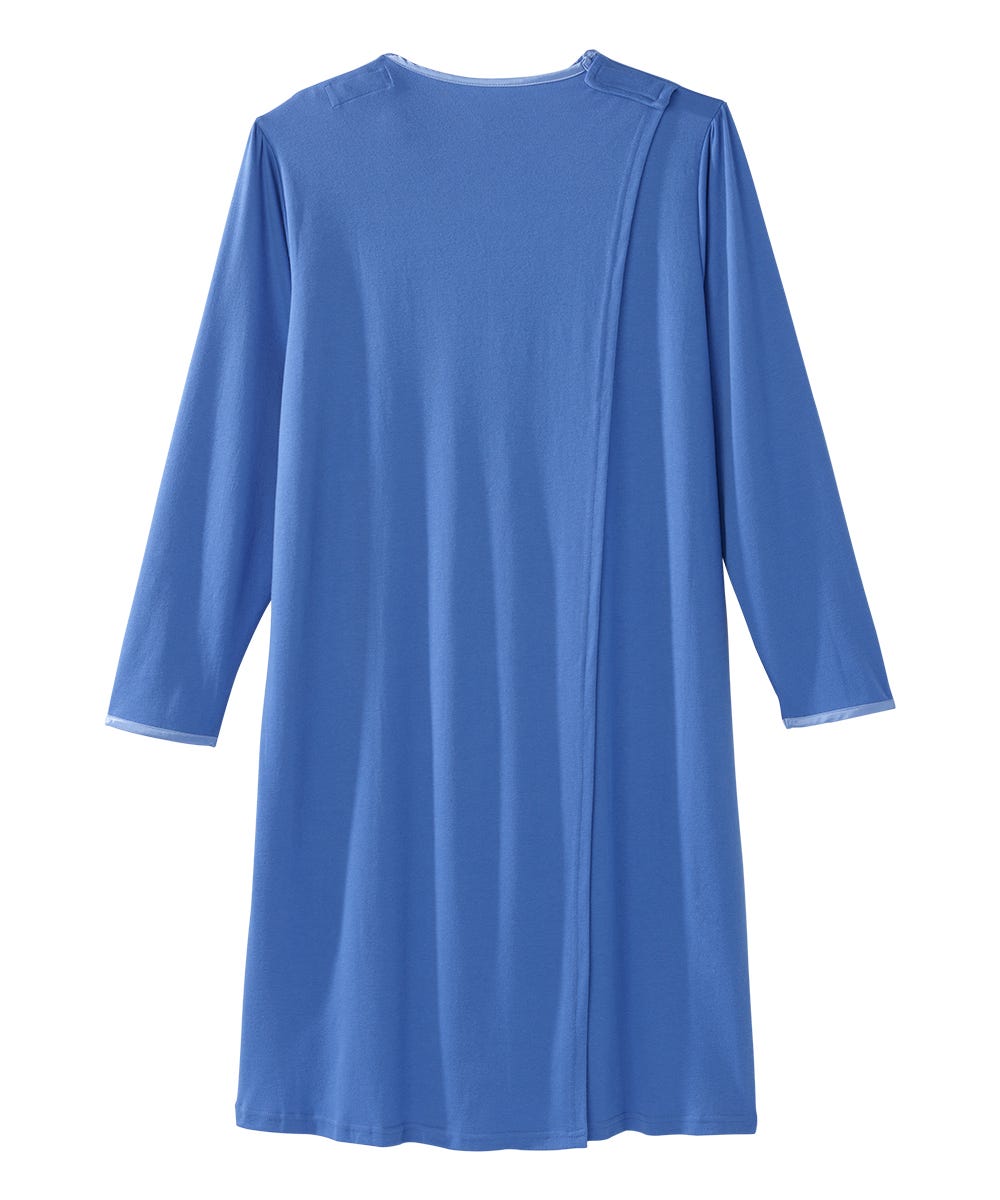 Women's Soft Bow Open Back Nightgown - Silverts 18