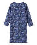 Women's No Peek Open Back Flannel Nightgown - Silverts 26