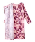 Women's No Peek Open Back Flannel Nightgown - Silverts 8