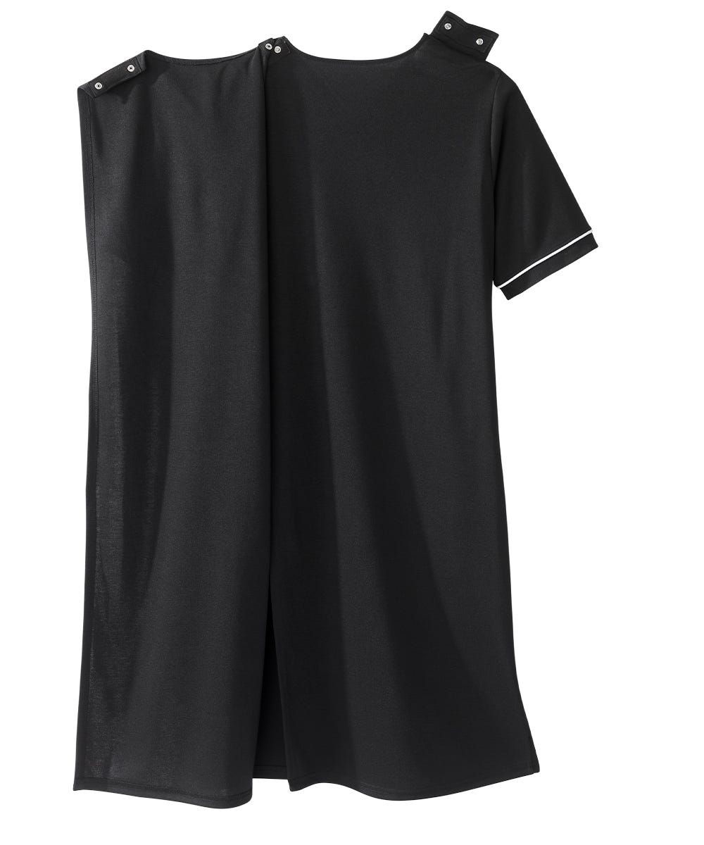 Women's Open Back Ponte Dress - Silverts 18