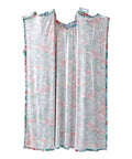 Women's Open Back Lace Trim Nightgown with Pockets - Silverts 22