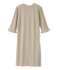 Women's Open Back Waffle Knit Nightgown - Silverts 9