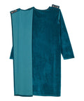 Women's Open Back Velvet Dress - Silverts 16
