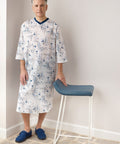 Poly-Cotton Hospital Gowns for Men - Clearance - Silverts 6