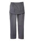 Men's Open Back Cotton Trouser Pant - Silverts 9