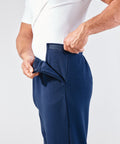 Men's Easy Touch Side Closure Fleece Pant - Silverts 13
