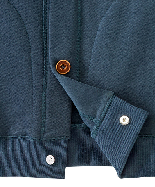 Men's Magnetic Button Front Cardigan Jacket - Silverts 2