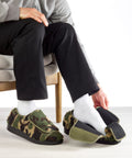 Men’s Slippers with Easy Closures – Adjustable Fit (Regular to Extra Wide) - Silverts 13
