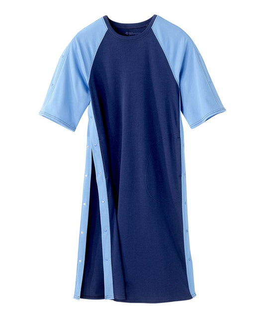 Unisex Post Surgery Recovery Nightgown - Silverts 2