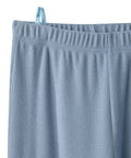 Women's Open Back Top & Pull-On Pant Waffle Knit Pajama Set - Silverts 16