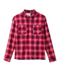 Men's Open Back Flannel Shirt - Silverts 1