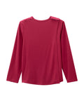 Women's Open Back 3-Button Front Embroidery Top - Silverts 4