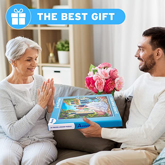 Dementia Puzzle 24 Large Pieces Jigsaw – Spring Wedding - Silverts 6
