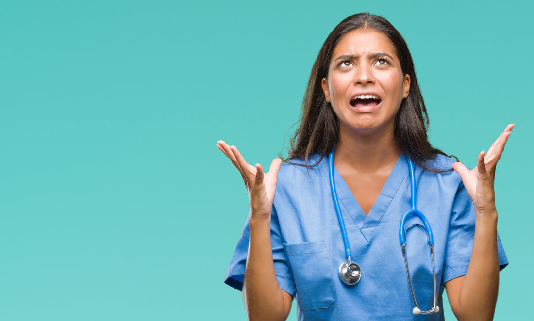 Stressed out Nurse