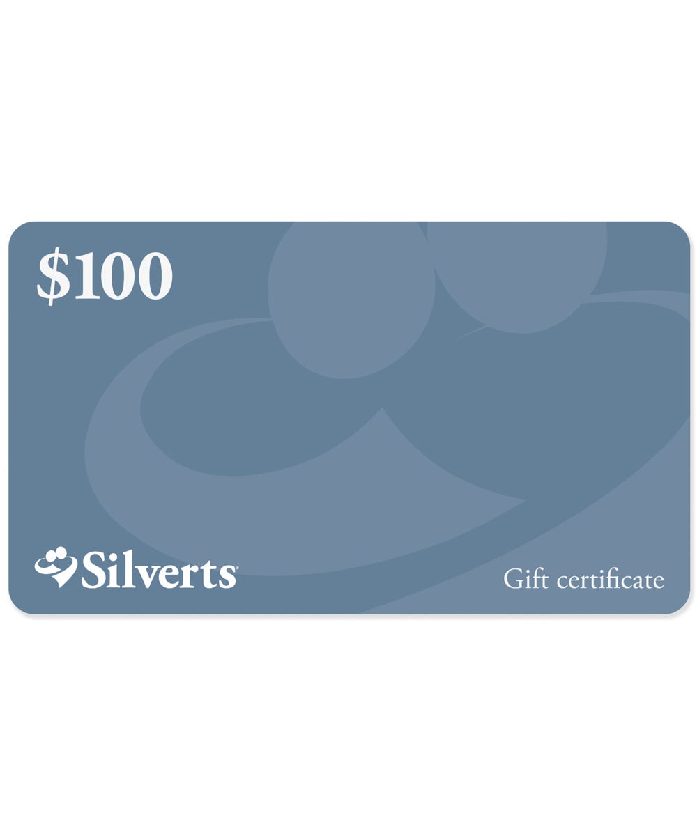 $100 Gift Card Certificates - Silverts 1
